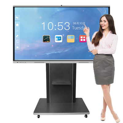 Intelligent 85 Inch Smart Board For Online Teaching Presentation