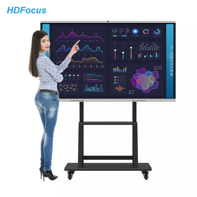 स्कूल के लिए टच स्क्रीन 4k 86 इंच इंटरएक्टिव डिस्प्ले स्मार्ट बोर्ड
